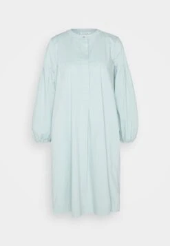 Tom Tailor Poplin Pleat Details - Blousejurk - Dusty Mint Blue -Tom Tailor 0090bd68e6d34ebdb69a5fae8cf8d7c9