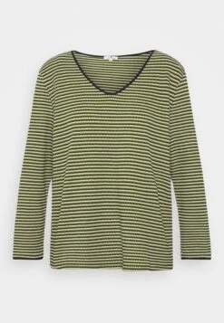 Tom Tailor Longsleeve - Green/Navy -Tom Tailor 00ab03c8897e4de8ac79fa443c4bd6cd