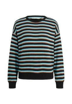 TOM TAILOR Denim Gestreiftes - Sweater - Black Brown Blue Stripe -Tom Tailor 010e04c926e64d61bc3b24e6613d4ebd