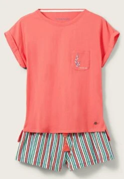 Tom Tailor Set Mit Gestreifter - Pyjama - Red Medium Stripes 13 Tom Tailor Set Mit Gestreifter - Pyjama - Red Medium Stripes -Tom Tailor 042882b5f92f4ff3977086f4458ee3ef