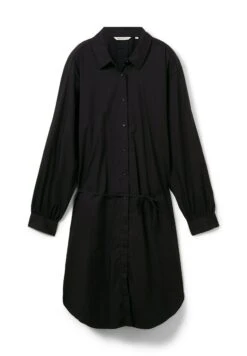 TOM TAILOR Denim Mit Ballonärmel - Blousejurk - Deep Black -Tom Tailor 06f2fcfea073420b93bb215fdc8fa35e