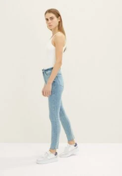 TOM TAILOR Denim Slim Fit Jeans - Used Mid Stone Blue Denim -Tom Tailor 07512b53eda647c38adecca9773fc9f5