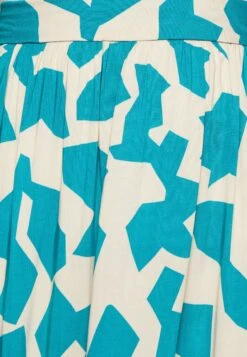 Tom Tailor Maxi Skirt Printed - Maxirok - Petrol Big Abstract Design -Tom Tailor 091a739947a64e05b8679122472fa156