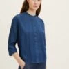 Tom Tailor Overhemdblouse - Clean Mid Stone Blue Denim