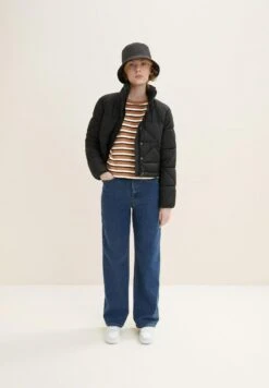 TOM TAILOR Denim Gestreiftes - Sweater - Creme Brown Stripe -Tom Tailor 0ab648388b0642788c8a6d9fb4d93e97