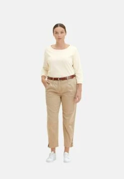 TOM TAILOR Denim Plus - Schlichter- Riem - Light Brown Uni -Tom Tailor 0b066a23c9fc463f97006ed546b556bb