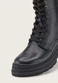 Tom Tailor Licence Gefütterte - Enkellaarsjes Met Plateauzool - Black -Tom Tailor 0d04d0e0387f479f8c5e3ce0ebd063cc