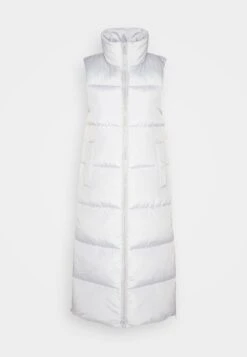 TOM TAILOR Denim Long Puffer Vest - Bodywarmer - Basic Light Grey -Tom Tailor 0d448be6d2b341df91ca99b7afd6f401