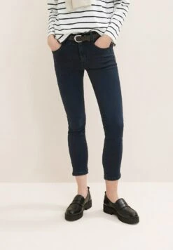 Tom Tailor Kate - Slim Fit Jeans - Dark Stone Blue Black Denim