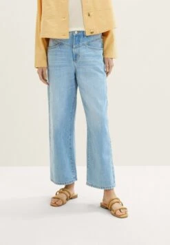 Tom Tailor High Waist Culotte - Flared Jeans - Light Stone Bright Blue Denim -Tom Tailor 0f02dad6c57c47faad93ae2e82605123