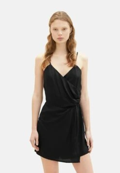 TOM TAILOR Denim Overalls In Wickeloptik - Jumpsuit - Deep Black