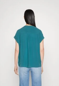 Tom Tailor Easy Shape - Blouse - Petrol Green -Tom Tailor 118263616f4a404897d5be57ec0d40b8