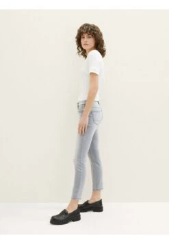 Tom Tailor Alexa- Slim Fit Jeans - Used Bleached Grey Denim -Tom Tailor 12038a671a784ce5b2653bfff0bb8960