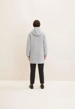 Tom Tailor Mantel - Grey Structure -Tom Tailor 13514a9c45294a309f5b786c060d24aa