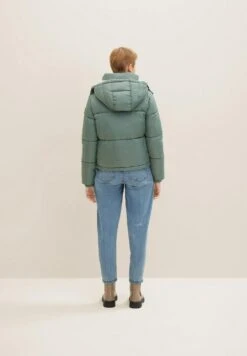 TOM TAILOR Denim Mit Abnehmbarer Kapuze  - Winterjas - Green Dust -Tom Tailor 154829b8b818443dbbf1603331434307