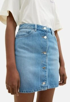 TOM TAILOR Denim A-Lijn Rok - Light Stone Bright Blue Denim -Tom Tailor 172186a52fb04c7b8a49fd11ea52cc7d