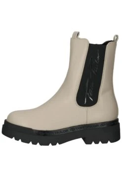 Tom Tailor Enkellaarsjes Met Plateauzool - Lttaupe