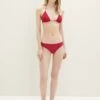 Tom Tailor Basic - Bikinitop - Wine Red