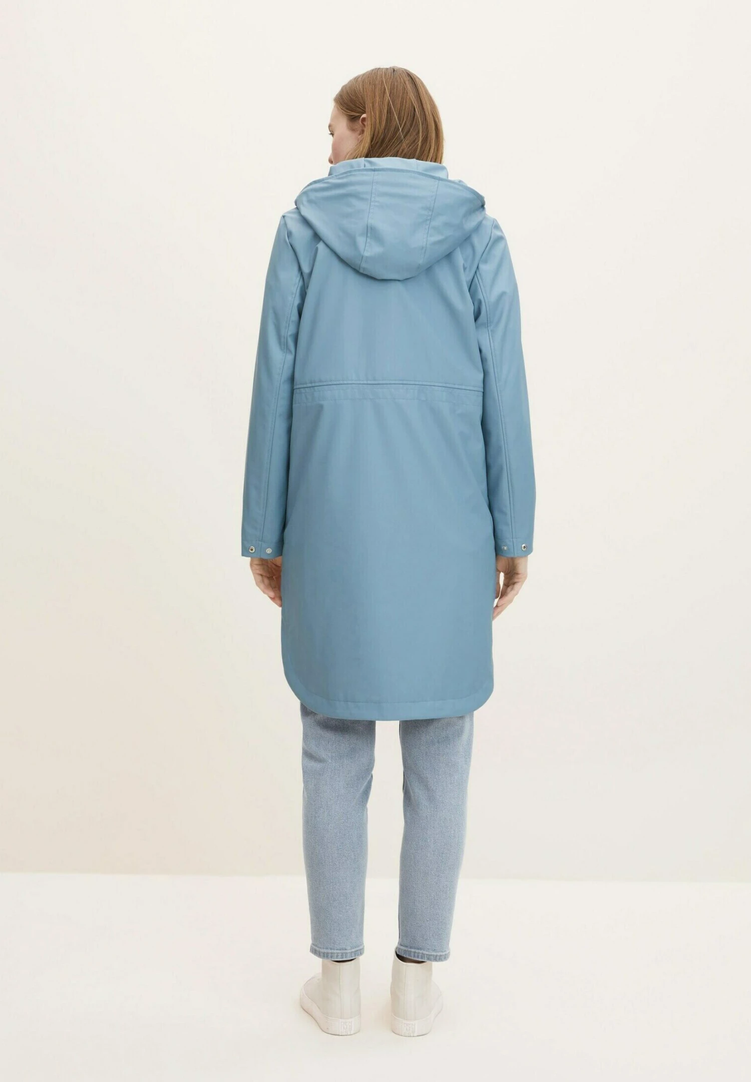 Tom Tailor Regular Fit - Parka - Faded Denim Blue 3 Tom Tailor Regular Fit - Parka - Faded Denim Blue - Afbeelding 3