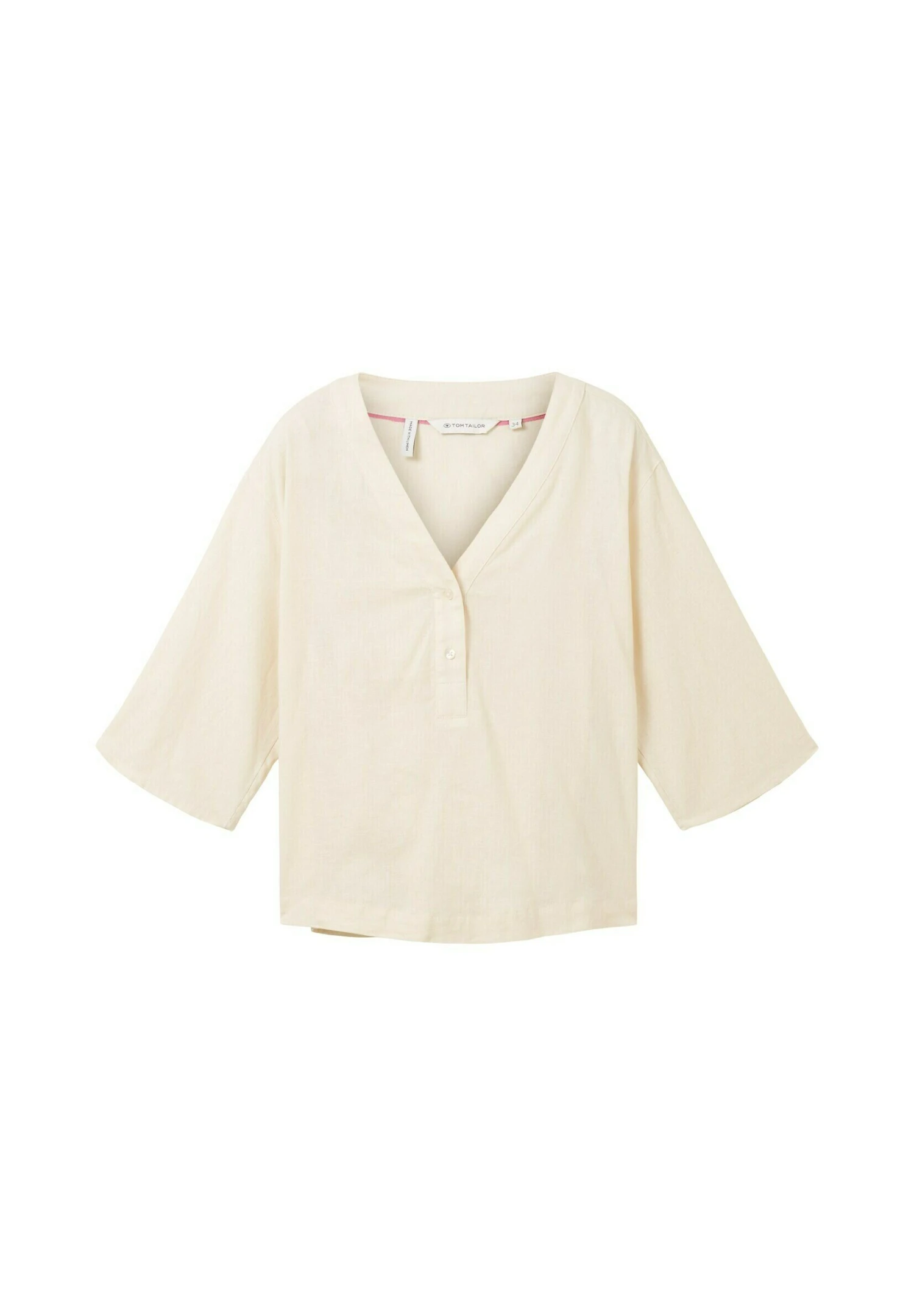 Tom Tailor Blouse - Ivory Ecru 5 Tom Tailor Blouse - Ivory Ecru - Afbeelding 5