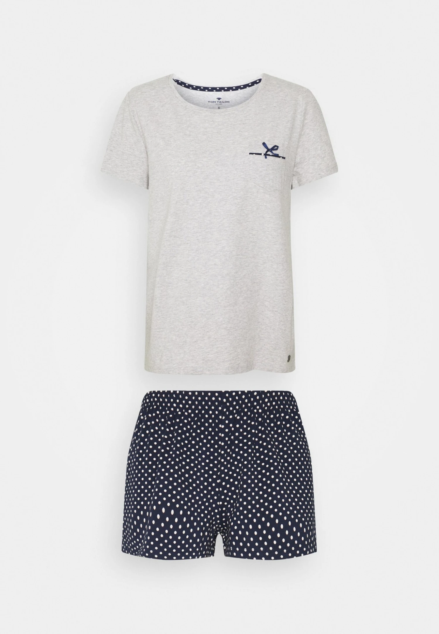 Tom Tailor Shorty O-Neck Set - Pyjama - Blue Medium 1 Tom Tailor Shorty O-Neck Set - Pyjama - Blue Medium