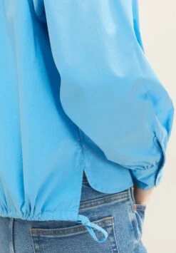 TOM TAILOR Denim Mit Ballonärmeln - Overhemdblouse - Rainy Sky Blue -Tom Tailor 1b9ad5cb394b41c28675e1ad2d2f3d1e