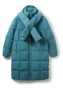 Tom Tailor Mit Abnehmbarem Schal - Winterjas - Pastel Teal -Tom Tailor 1c324ed932774cf99182b9666512ff4f