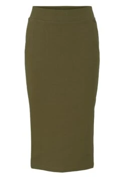 Tom Tailor Structured - Kokerrok - Strong Olive -Tom Tailor 1d219b3625fc4031a098ddf8b104454c