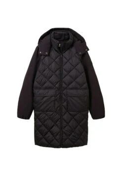 Tom Tailor Hybrid - Winterjas - Deep Black -Tom Tailor 1d49e9a54b714fd9aa2ab177c77cc580