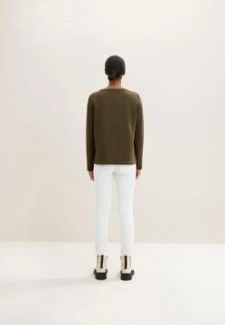 Tom Tailor Mit Kordelzug  - Sweater - Tarmac Khaki -Tom Tailor 1d7468809261493f896a1ee18ea6ee04