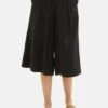Tom Tailor Culotte - Shorts - Deep Black