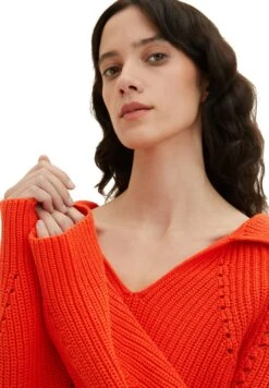 Tom Tailor Troyer - Trui - Fever Red -Tom Tailor 1fd25e3d055e410cb2b070137facaf18