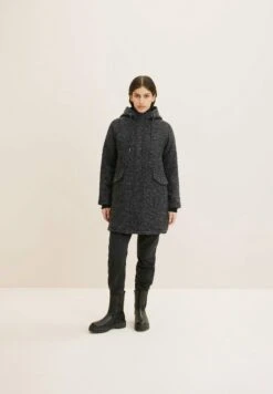 Tom Tailor Mantel - Anthracite Structure -Tom Tailor 200219078398429bbd5ea8bbca843d0a