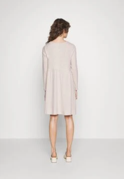 TOM TAILOR Denim Cozy Dress - Jurk - Cloud Grey Melange -Tom Tailor 2023508ca2384ec1a62353bd7366194e