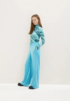 TOM TAILOR Denim Samt Optik - Broek - Blue Voltage -Tom Tailor 20df4304a0ae44d8b5da96ea5db9b730