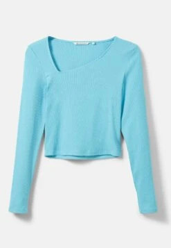 TOM TAILOR Denim Mit Asymmetrischem Ausschnitt - Longsleeve - Blue Voltage -Tom Tailor 218f29cd68ba41088d73bb1f879b6e6d