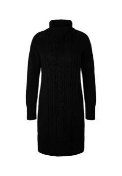 Tom Tailor In Midilänge - Gebreide Jurk - Deep Black -Tom Tailor 230d82a722a94a23ae3addf6ec0e715d
