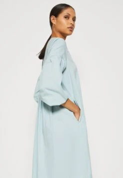 Tom Tailor Poplin Pleat Details - Blousejurk - Dusty Mint Blue -Tom Tailor 232d5ebf966b48d8b9ee0db1970ac3ce