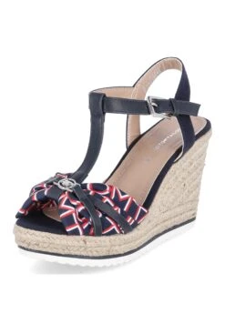 Tom Tailor Sandalen Met Hoge Hak - BlauBunt -Tom Tailor 2376b22d65684f83981fc00b46ff415b