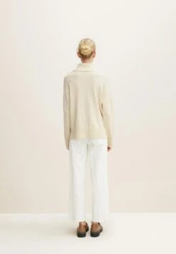 Tom Tailor Trui - Soft Buttercream -Tom Tailor 23c6bd8922a142558beb3045d33f8ff3