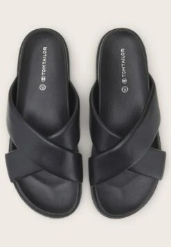 Tom Tailor Licence Aus - Muiltjes - Black -Tom Tailor 242a3ba044b547b783ce54f45431a505