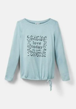 Tom Tailor Mit Print - Longsleeve - Tourmaline Melange -Tom Tailor 278bb220a4884c8982b42c93472cc74a