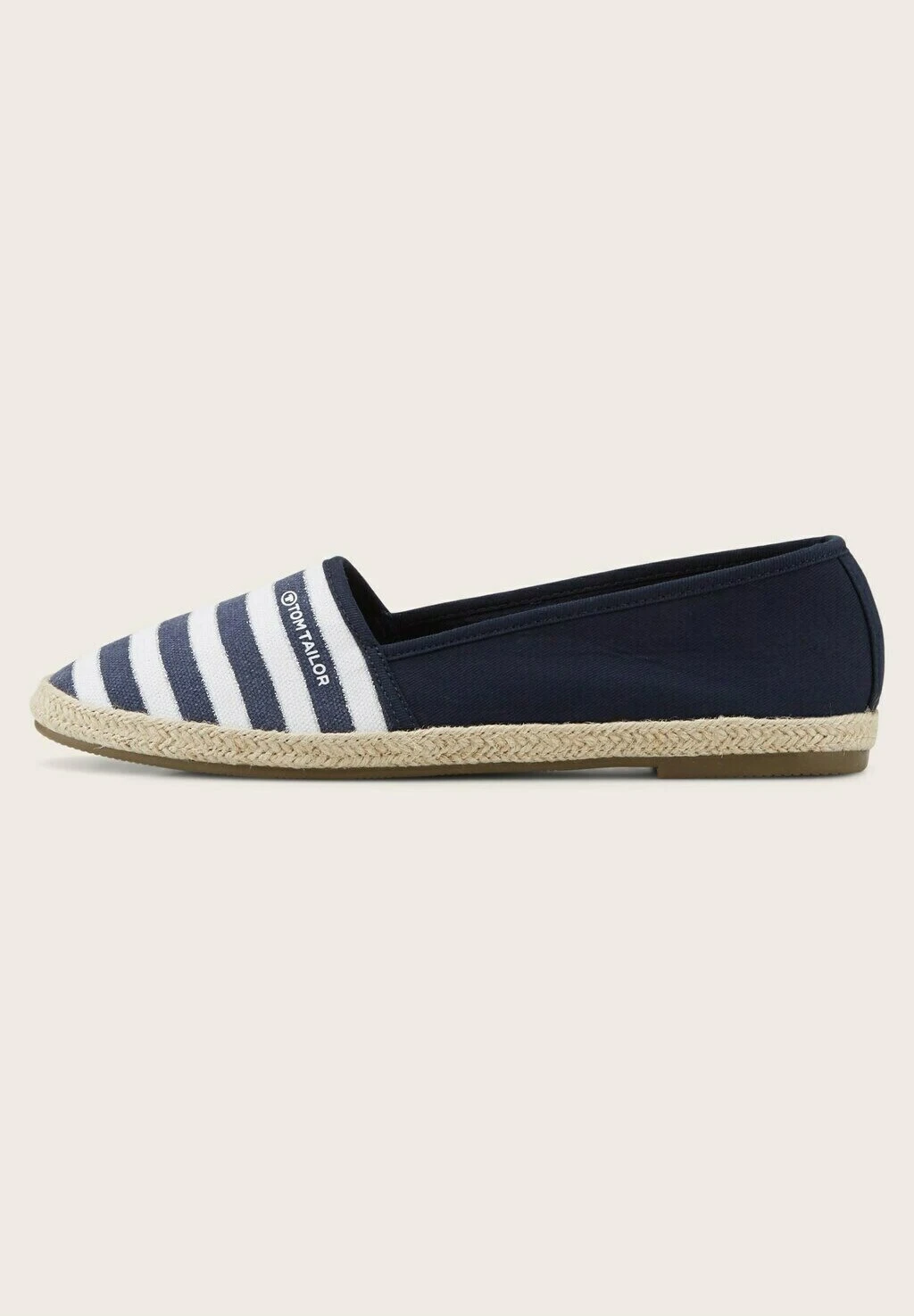 Tom Tailor Licence Mit Streifenmuster - Espadrilles - White Navy 6 Tom Tailor Licence Mit Streifenmuster - Espadrilles - White Navy - Afbeelding 6