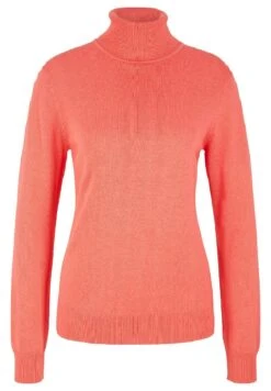 Tom Tailor Basic Turtleneck - Trui - Smooth Papaya Red -Tom Tailor 289371f6dd5840779672fc78f81a888d