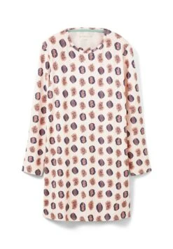 Tom Tailor Gemustertes - Nachtjapon - Red-Medium Allover -Tom Tailor 2932e3a98621403e8c0d2a750464cb13