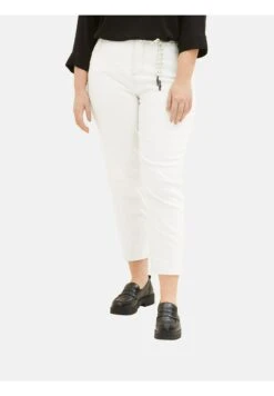 Tom Tailor Plus - Cropped Barrel - Slim Fit Jeans - Whisper White -Tom Tailor 298aaef57896448bb8d6d382d6623d1e