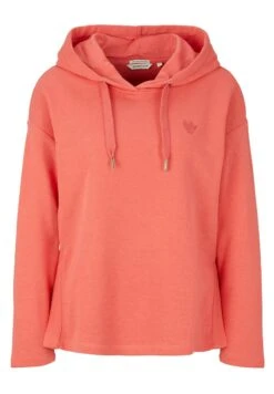 Tom Tailor Hoodie - Smooth Papaya Red -Tom Tailor 29b9ef55793740ec889e6a22cc869950