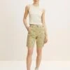 Tom Tailor Shorts - Green Print Leaf Design