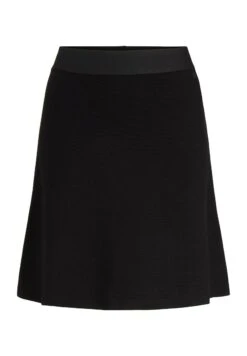 Tom Tailor Ottoman - A-Lijn Rok - Deep Black -Tom Tailor 2c61b231ac4a4d9ca2b41fbdb562c002