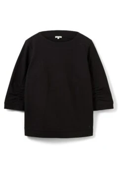 Tom Tailor Plus Strukturiertes- Sweater - Deep Black -Tom Tailor 2cca6aa0639b4f9d8127b2204dfbcde2